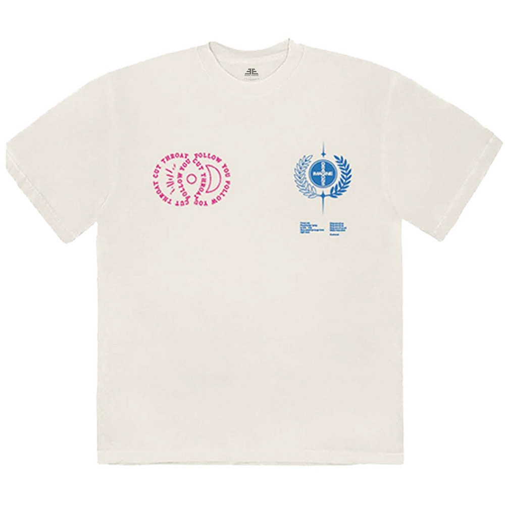 Imagine Dragons - Lyrics Heren Tshirt - Creme